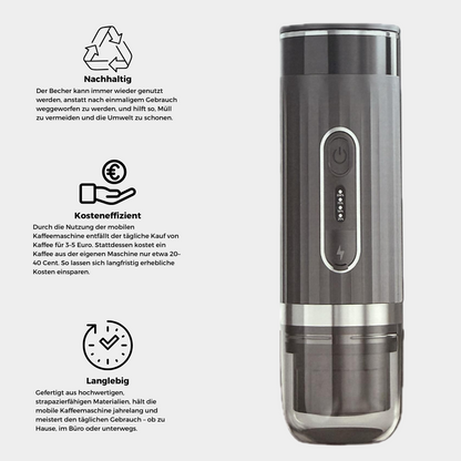 Cafeyo One - Die mobile Kaffemaschine